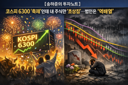 [송하준의 투자노트] 코스피 8000설 도는데 내 계좌는 파란불… 범인은 거꾸로 선 이동평균선