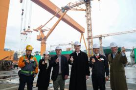British Ambassador tours Hanwha Oceans shipyard in Geoje