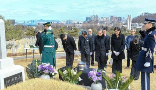 민주주의의 거목 이철승 선생 서거 10주기 추모식, 서울현충원서 거행