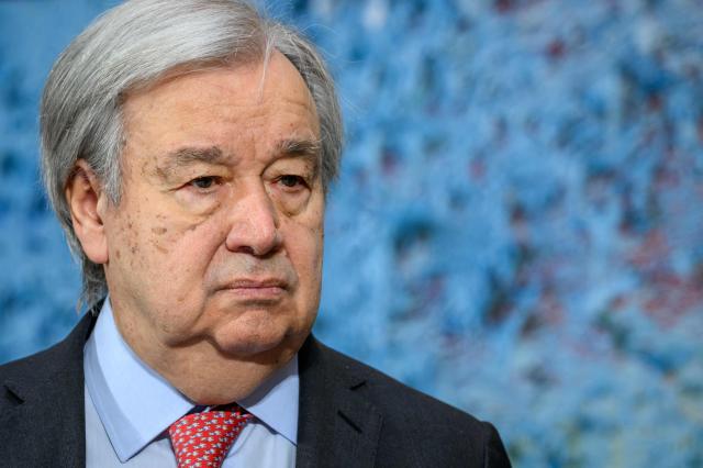 안토니우 구테흐스 유엔 사무총장 사진연합뉴스