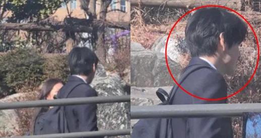 BTS 뷔 여고 출현?... 온라인서 확산한 목격담 정체