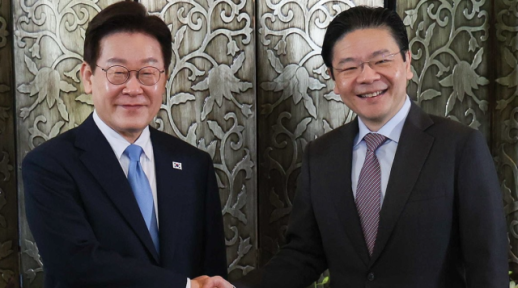 李 대통령 초불확실성 시대, 동반자 절실…싱가포르 협력 강화 제안