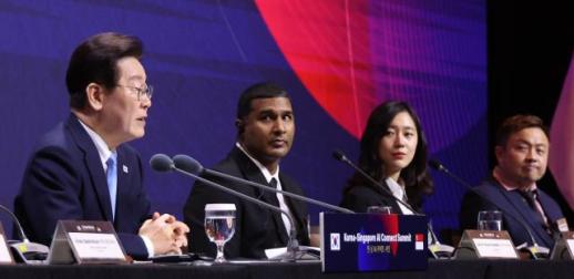 한-싱 AI 얼라이언스 출범…李 2030년까지 3억달러 펀드 조성