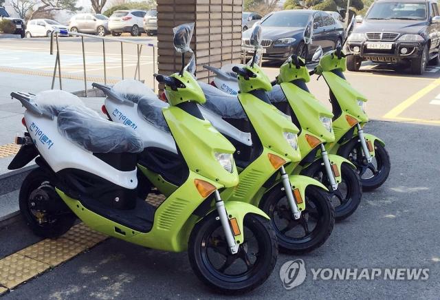 전기이륜차 사진연합뉴스
