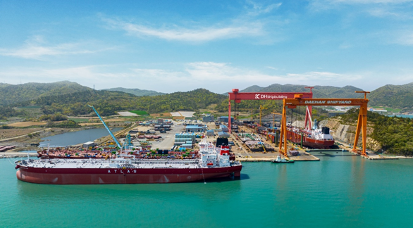 대한조선 전경 사진대한조선