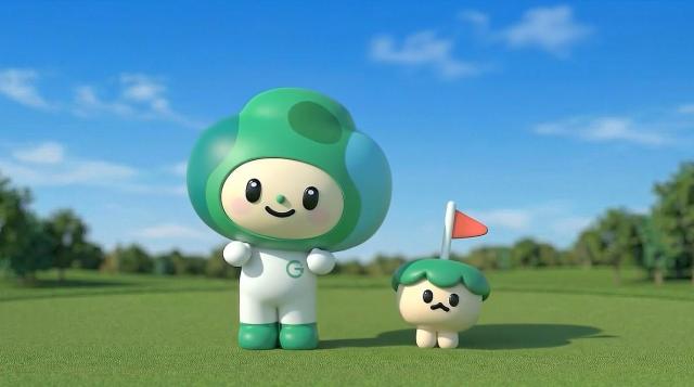 한국골프장경영협회가 골프 산업의 미래를 상징하고 골퍼들과 더욱 친근하게 소통하기 위해 협회 공식 마스코트 필뚜와 성공이를 공개했다 사진한국골프장경영협회