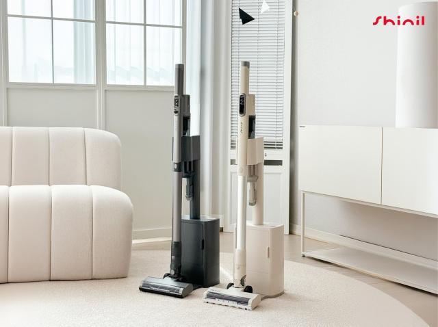 신일 스테이션 무선 청소기 사진신일전자