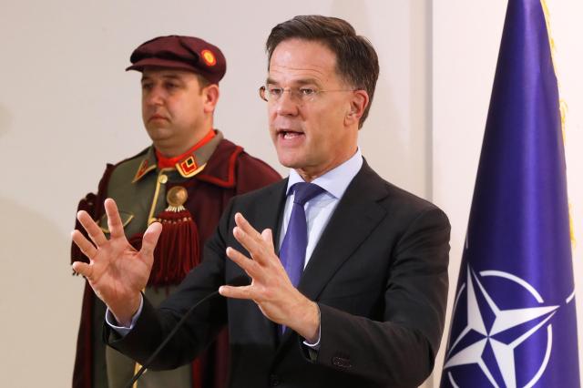 마르크 뤼터 북대서양조약기구NATO·나토 사무총장 사진AP연합뉴스