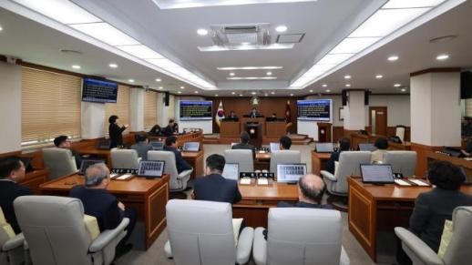 논산시의회, 제270회 임시회 폐회