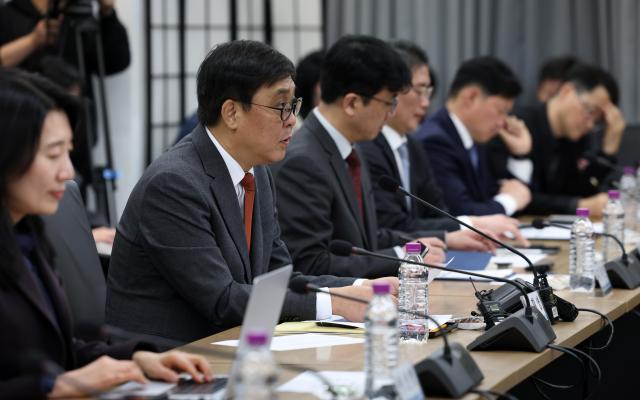 최휘영 문화체육관광부 장관이 5일 서울 종로구 국립현대미술관 서울관에서 열린 ‘공연·스포츠 암표 방지 민관협의체 발대식’에서 인사말을 하고 있다 사진문체부 