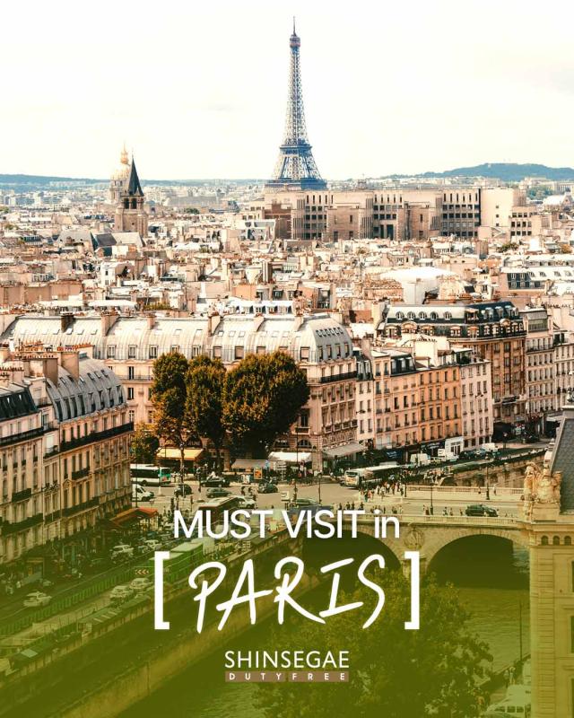 신세계면세점 여행자 추천 코스 큐레이팅 콘텐츠 ‘머스트 비지트 인 파리 편’사진신세계면세점