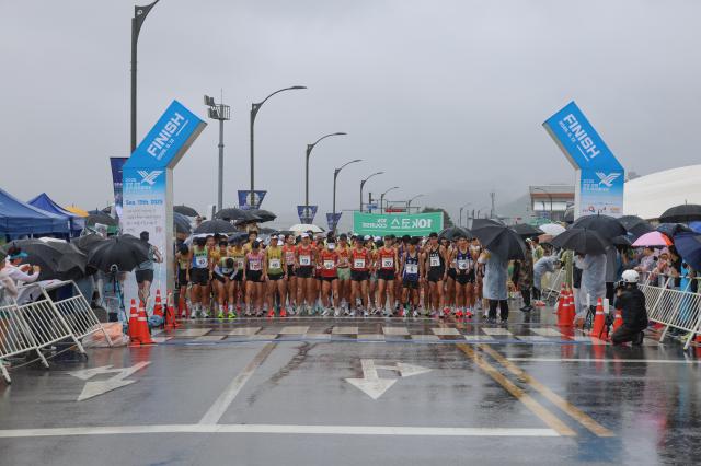 양양 강변 전국 마라톤 대회 사진양양군