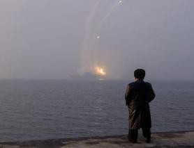 Kim Jong-un inspects missile tests from new destroyer