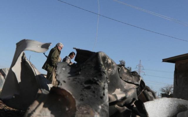 공격받아 파괴된 이란계 쿠르드족 무장조직 캠프 사진연합뉴스