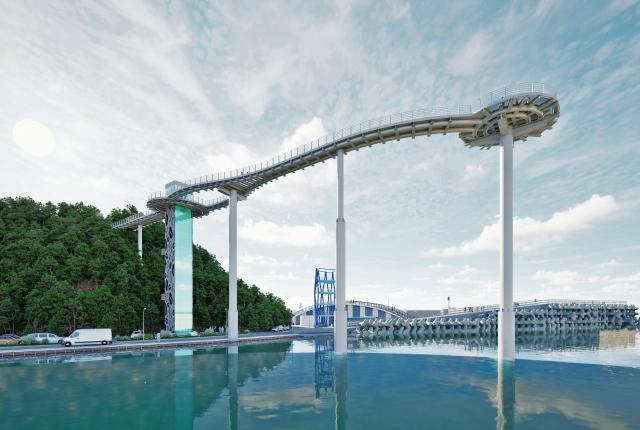 강릉시 ‘안목 죽도봉 스카이밸리’ 사진강릉시