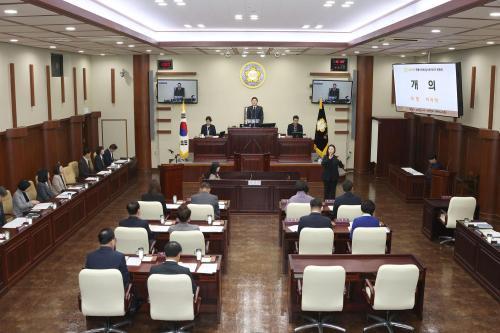 광명시의회, 제298회 임시회 마쳐...조례안 등 44건 심사