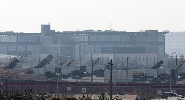 평택시 캠프 험프리스에 배치된 패트리엇 미사일 사진연합뉴스

