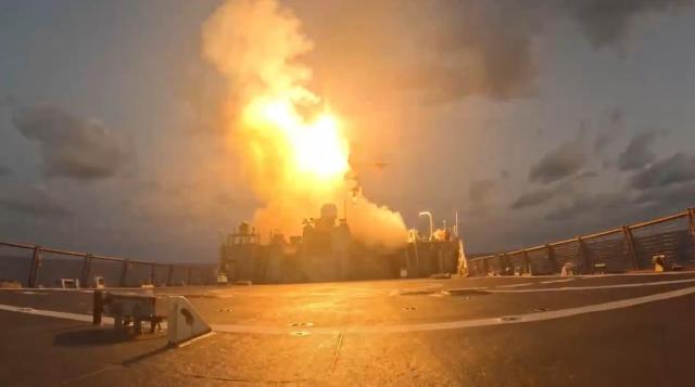 Screenshot from a video posted by U.S. Central Command (@CENTCOM) on X during “Operation Epic Fury,” March 5, 2026.