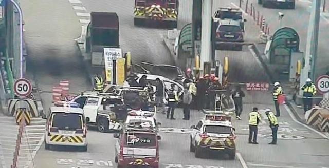 사진연합뉴스·한국도로공사 CCTV 캡처