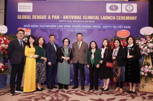 Hyundai Bioscience khởi động thử nghiệm lâm sàng thuốc trị sốt xuất huyết tại Việt Nam