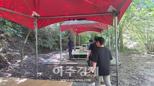 전남 화순군 계곡 불법 시설 대대적 정비 나섰다