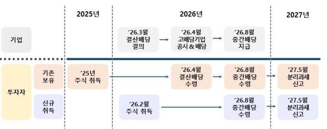 고배당 분리과세 적용 개요자료국세청