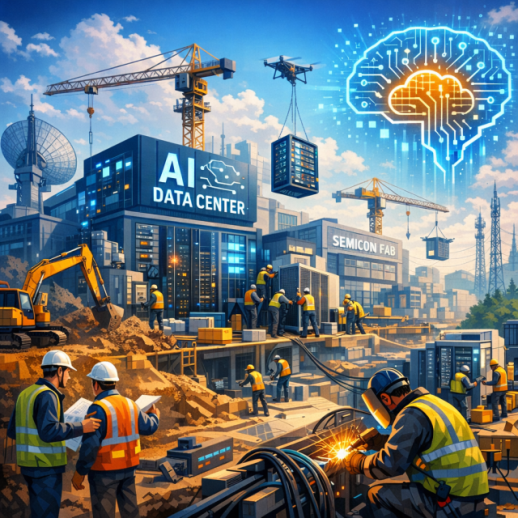 AI 데이터센터 붐…건설사 하이테크 인프라 수주 공략