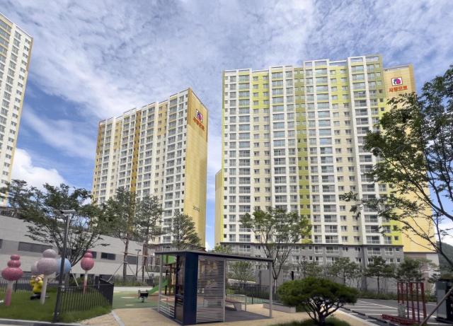 태백 포레스트 애시앙 단지 전경 사진부영그룹