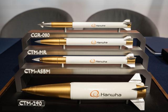  GPS가 탑재된 천무 유도미사일사진한화에어로스페이스