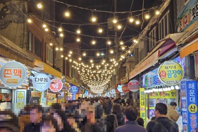 해운대시장사진해운대구