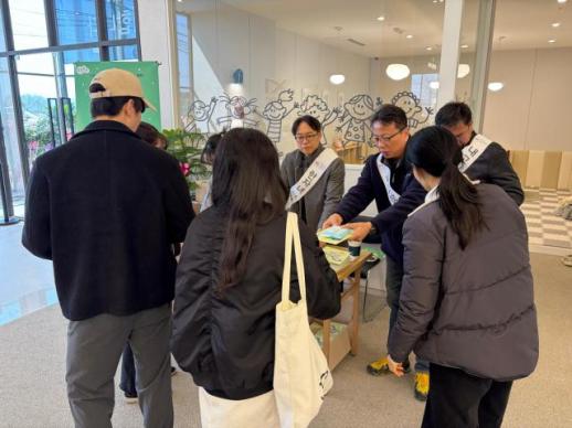 상주자이르네 견본주택 방문객 대상 시책 홍보 캠페인 실시 