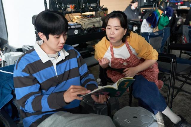 Film 'Number One' Jang Hye-jin and Choi Woo-shik, photo by BY4M Studio