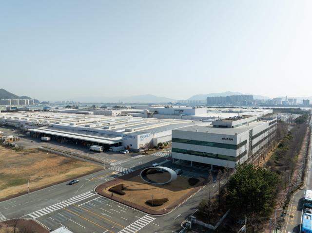 르노코리아 부산공장 전경사진르노코리아