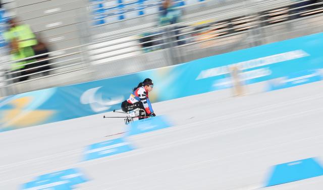 Biathlete Kim Yun-ji adds another medal at Winter Paralympics in Italy