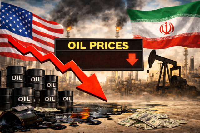 유가 하락 사진챗GPT