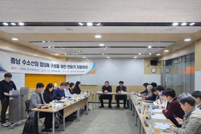 충남 수소산업 협의체 운영을 위한 관계기관 회의 모습사진충남도