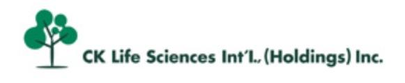 사진CK 라이프 사이언스 인터내셔널 홈페이지