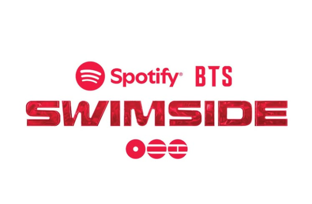 This photo captured from official Spotify Koreas Instagram page show poster of BTS X Spotify event Swimside