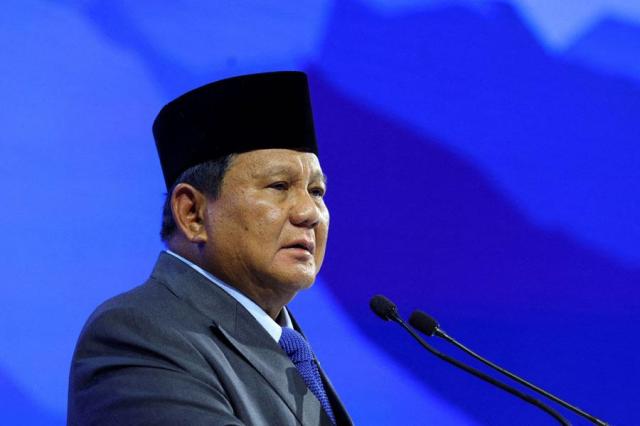 Indonesian President Prabowo Subianto attends the 56th annual World Economic Forum WEF meeting in Davos Switzerland on Jan 22 2026 Reuters-Yonhap
