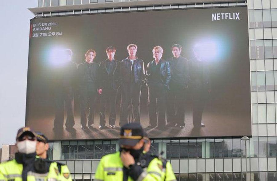 BTS Comeback D-6:  Police brace for massive crowds with heightened security