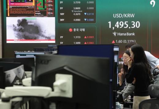 원·달러 환율, 1500원 돌파…금융위기 이후 최초