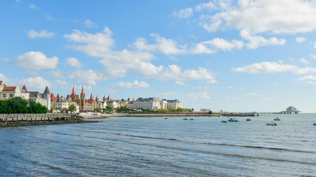 옌타이시 해변사진옌타이시