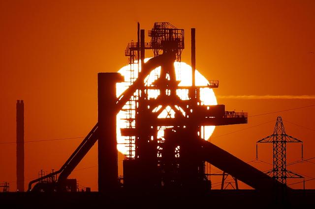 General view of the Arcelor Mittal plant in Fos-sur-Mer Southern France 12 March 2026 On 11 March 2026 the members of the International Energy Agency IEA agreed to unlock 400 million barrels of Oil from their reserves in response to rising oil prices brought on by the Iran conflict EPAYonhap
