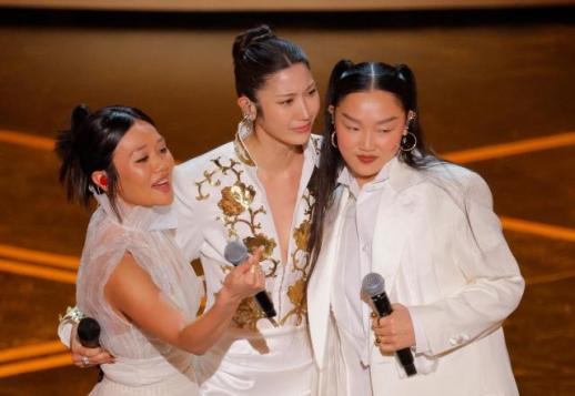 케데헌 OST 골든, 오스카 주제가상 수상…이재 모두가 한국어 가사로 노래