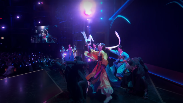 EJAE, Audrey Nuna and REI AMI are performing K-pop Demon Hunter's 'Golden' at the 98th Academy Awards in Los Angeles on March 15, 2026. Photo screen shot from live coverage