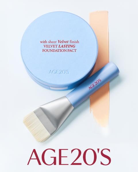 AGE20S 벨벳 래스팅 파운데이션 팩트 제품 이미지 사진애경산업