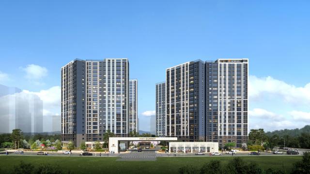 호반써밋 시흥거모 B1블록 투시도 사진호반건설