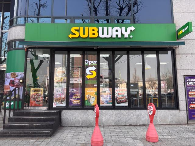 Subway sandwich restaurant near the concert venue on March 17 2026 AJP Ryu Yuna