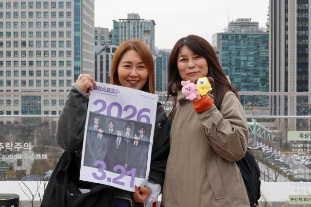 BTS Live D-3: Seoul turning purple with fans in BTS color pouring in 