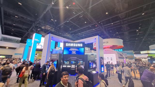 미국 캘리포니아 새너제이에서 열린 엔비디아 GTC 2026 삼성전자 부스 전경 사진조성준 기자